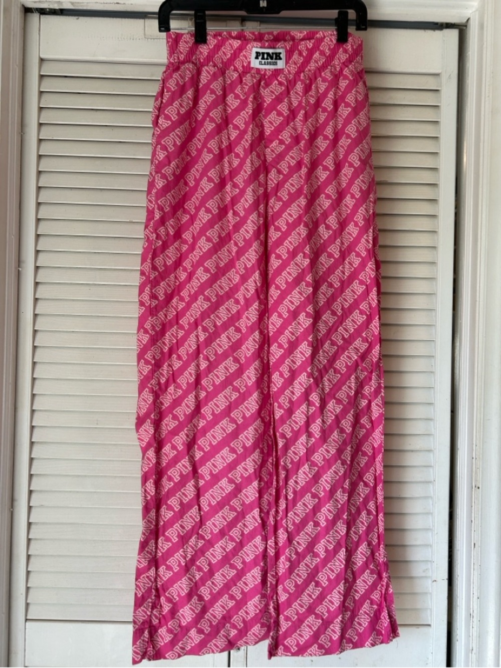 PINK Victoria's Secret Boyfriend Boxer Pajama Pants